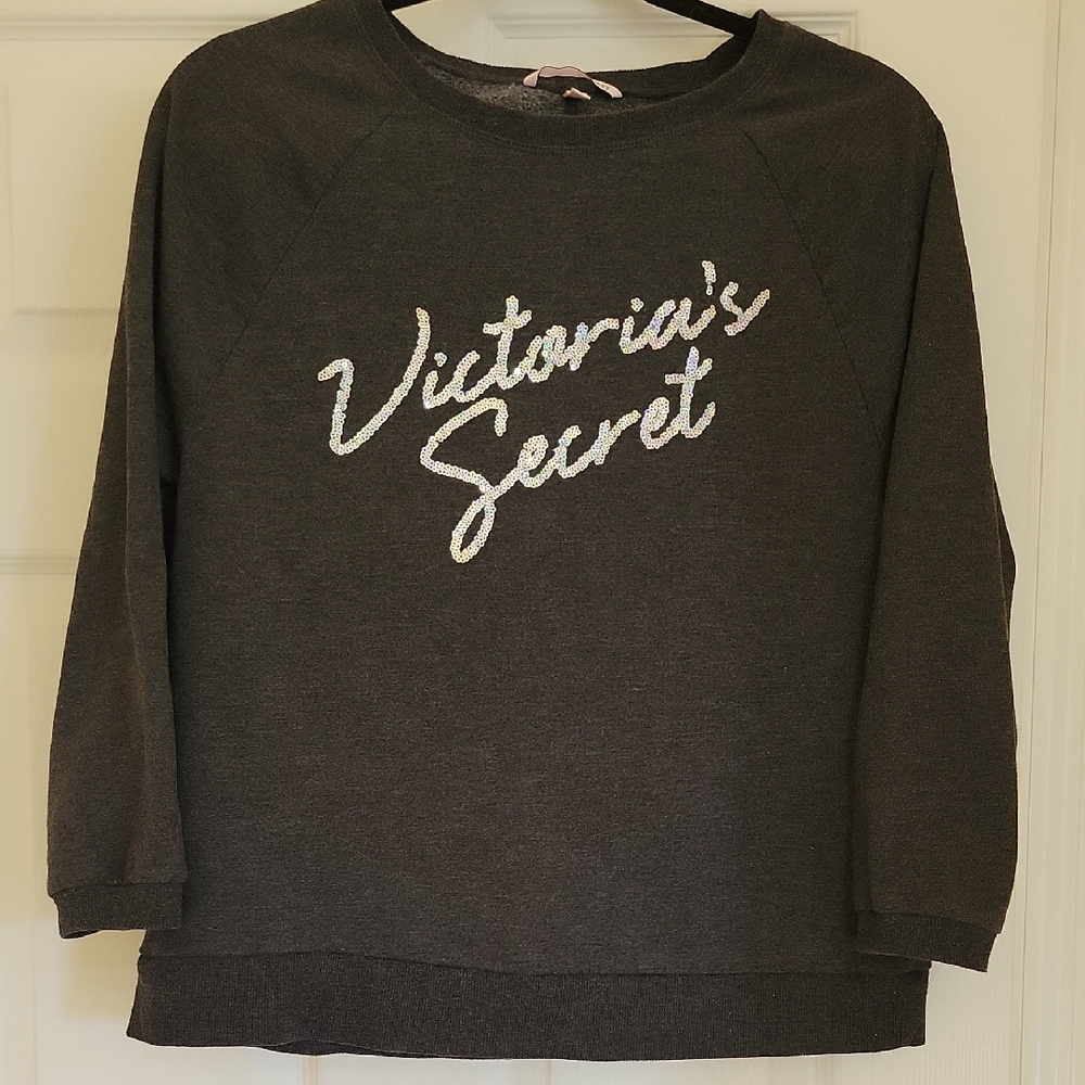 Victoria's Secret Charcoal Gray Pullover